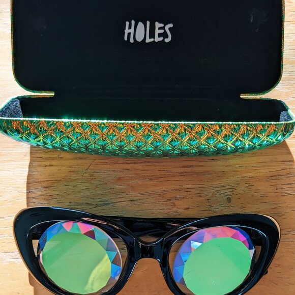 h0les CYA kaleidoscope glasses - Picture 2 of 4